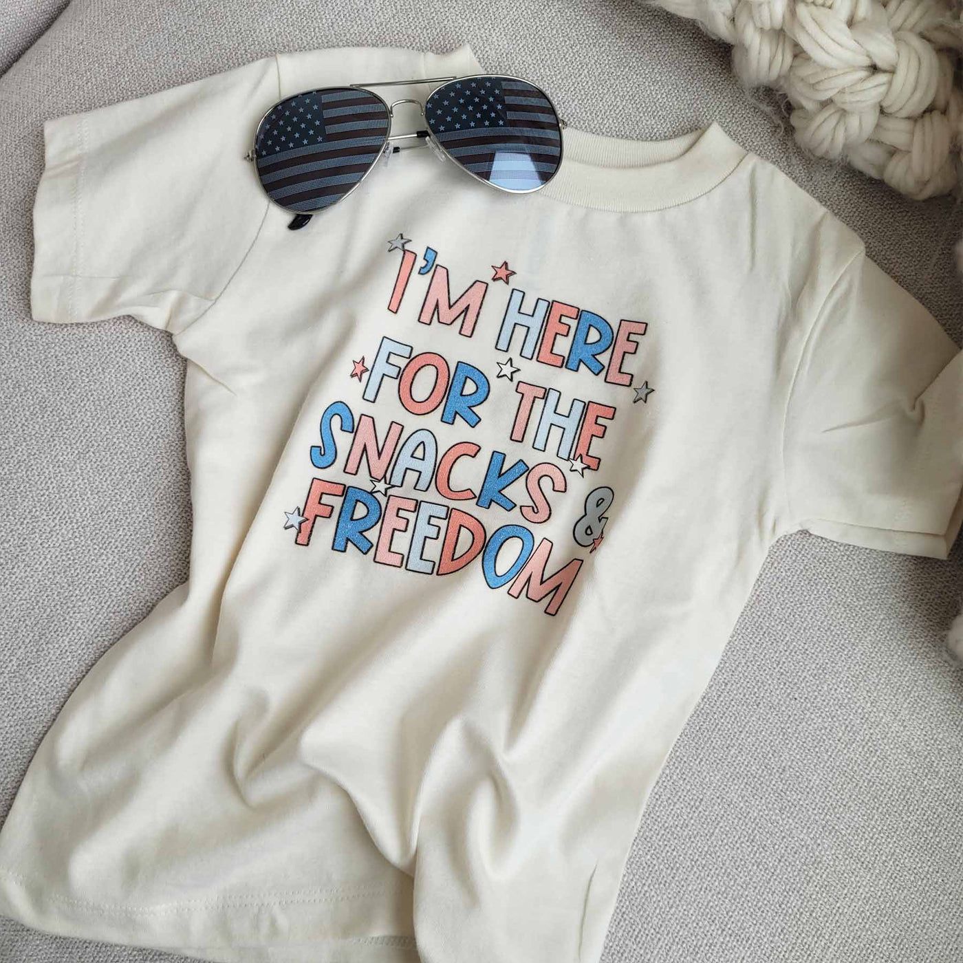 4th of july kids graphic tee 