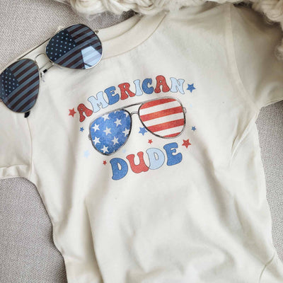 american dude 4th of july graphic tees for kids