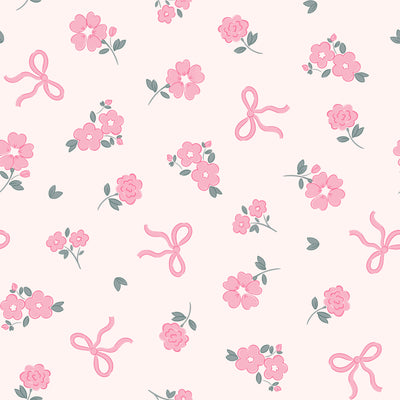 Ribbon & Roses Convertible Zip Romper | Pink