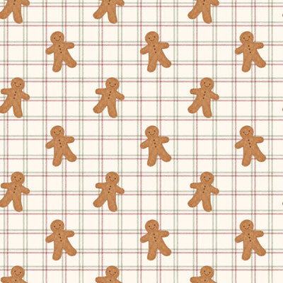 Christmas Bamboo Waffle Zipper Footie | Gingersnap