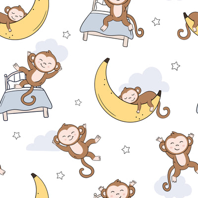 Monkey See, Monkey Snooze Convertible Zip Romper
