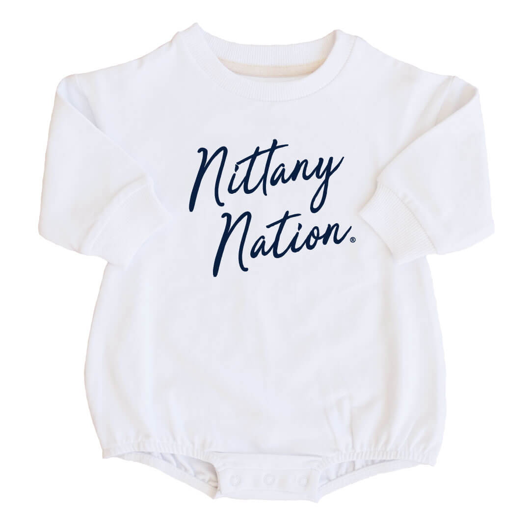 nittany nation bubble romper