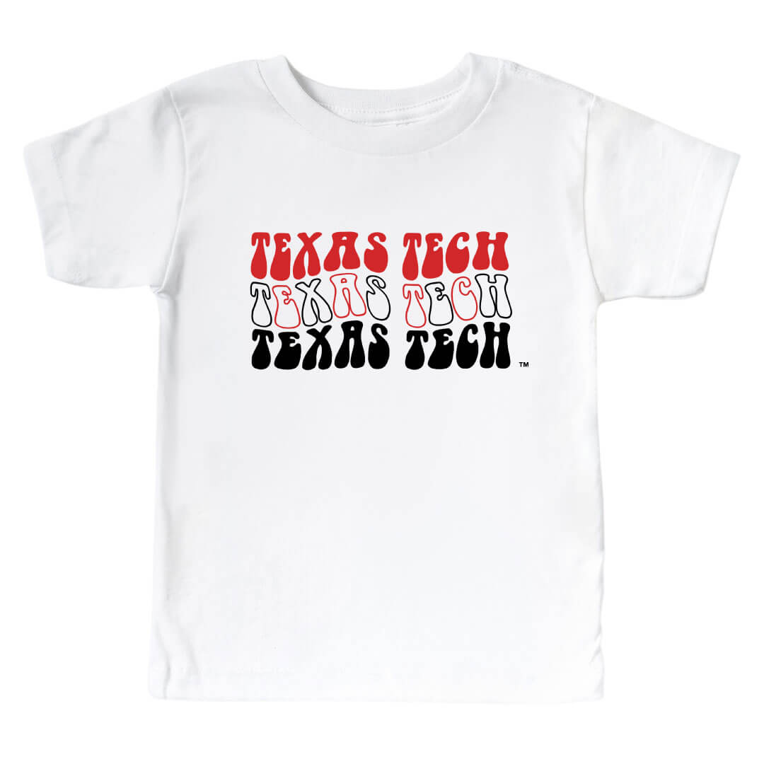 Arena Texas Tech Baseball Jersey Style INFANT White Onesie