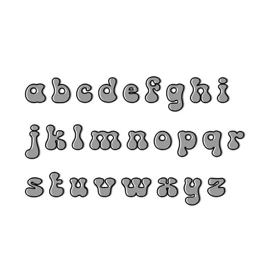 duck lowercase font 