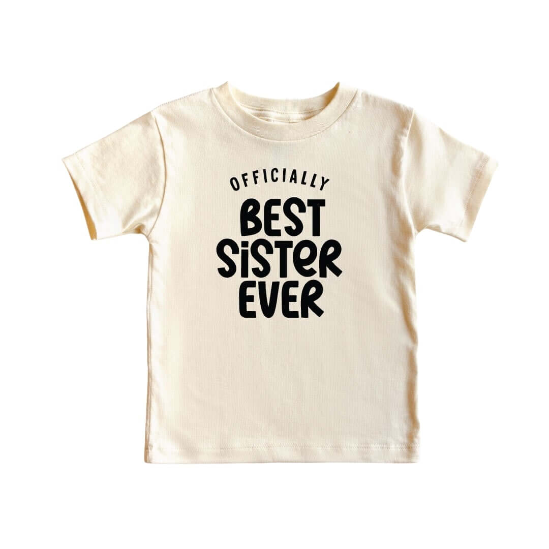 Best Big Sister Ever Graphic Tee | Natural