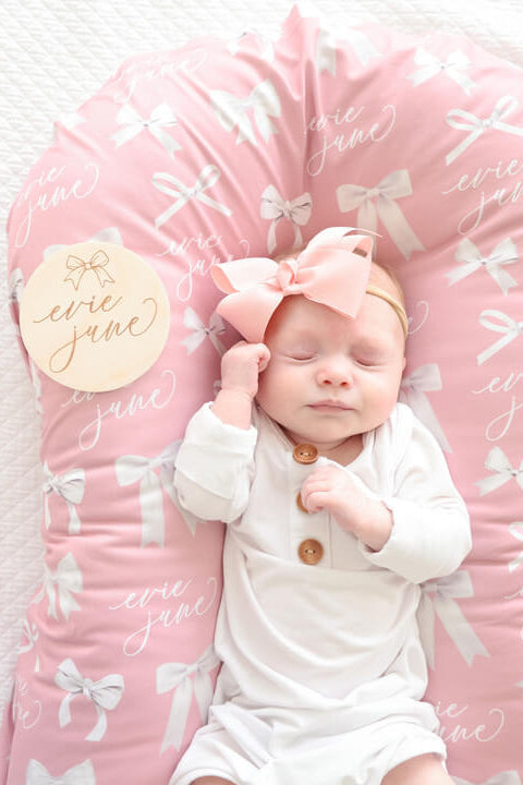 Blanket Swaddle Bow Personalized Baby Name Swaddle Blanket Caden Lane