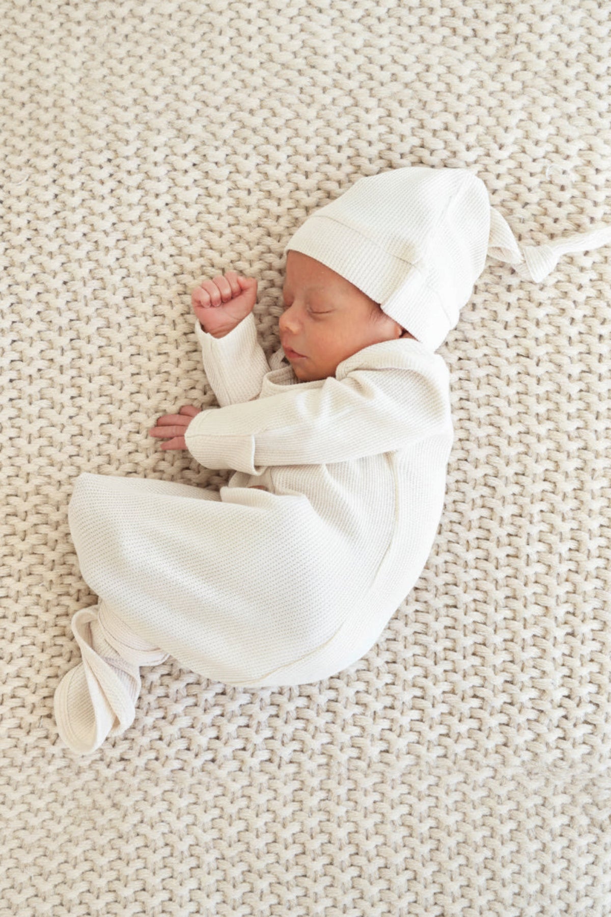Personalized Puppy Baby Outfit, Monogrammed Gown Hat Set, Baby Layette...