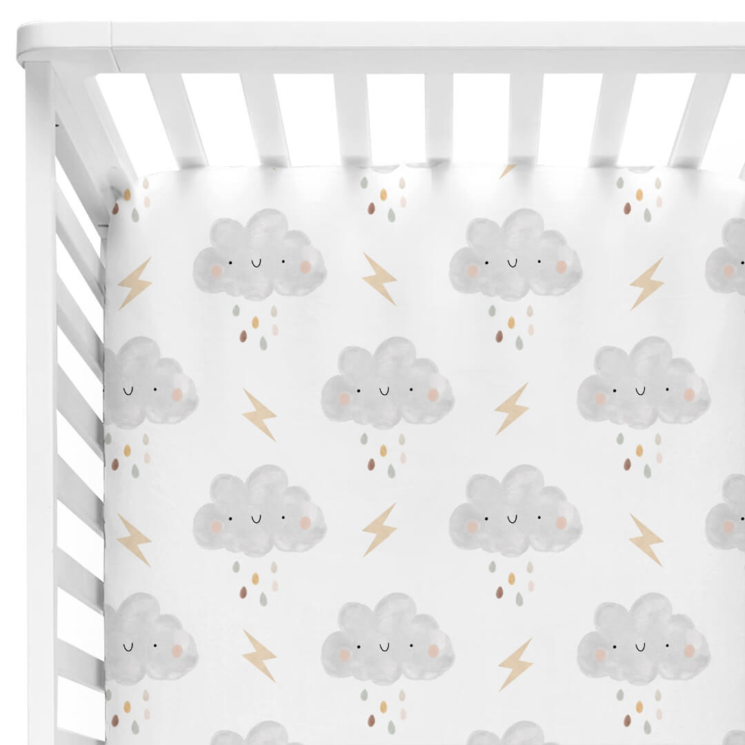 thundercloud crib sheet 