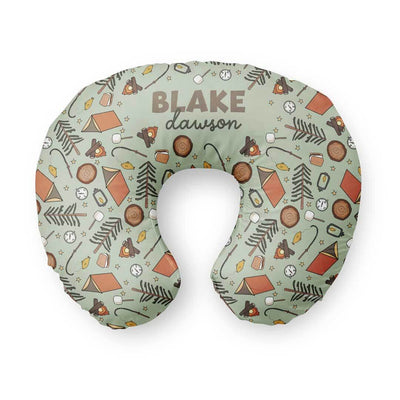 cozy camper personalized nursing pillow cover