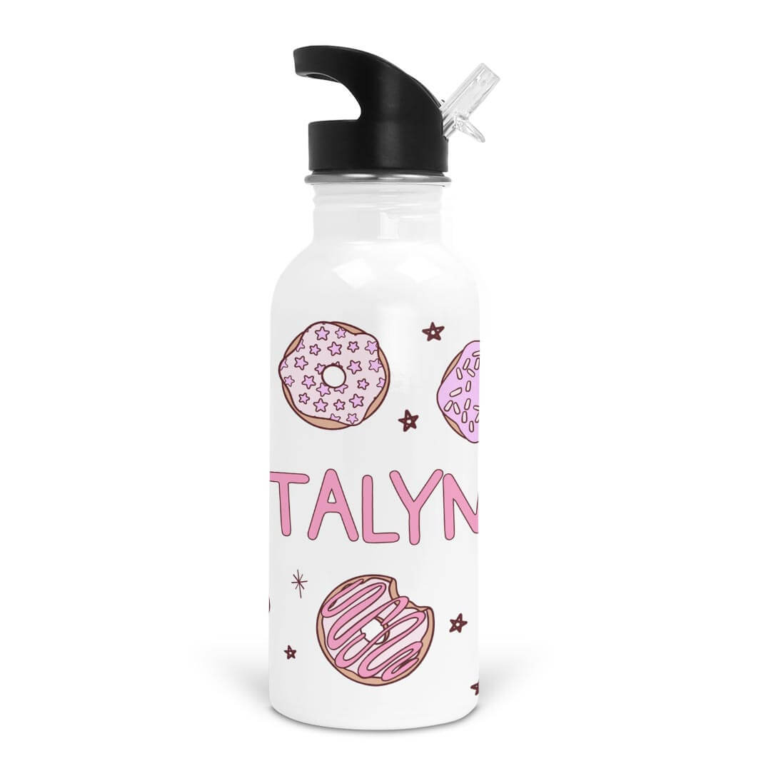 Personalized Water Bottle for Kids - Pink