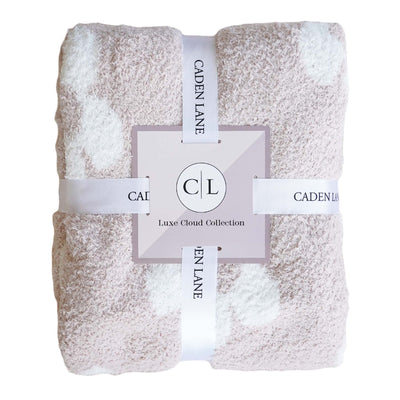 luxe cloud blankets with flowers