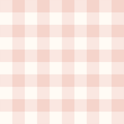Pet Embroidered Bandana | Blush Gingham