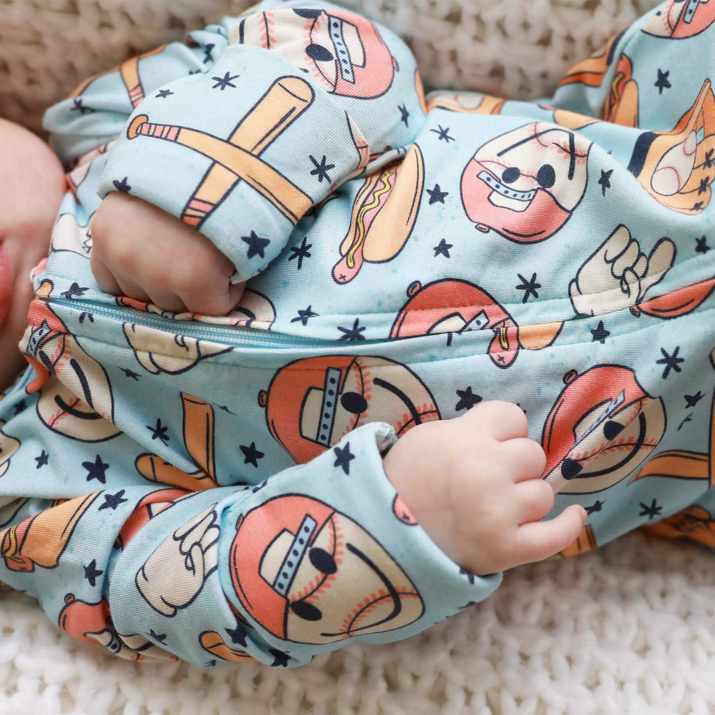 full length zipper footie pajamas for babies home run 