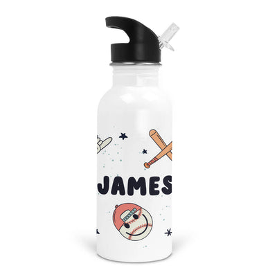 home run personalized water bottle for kids 