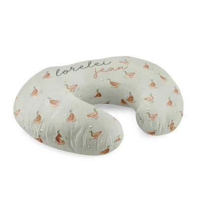 personalized nursing pillow cover lucky ducky 