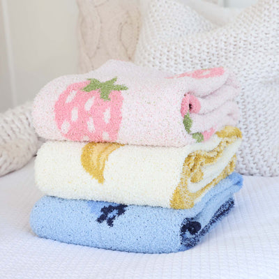 CuddleLane™ Luxe Blankets | Fruits