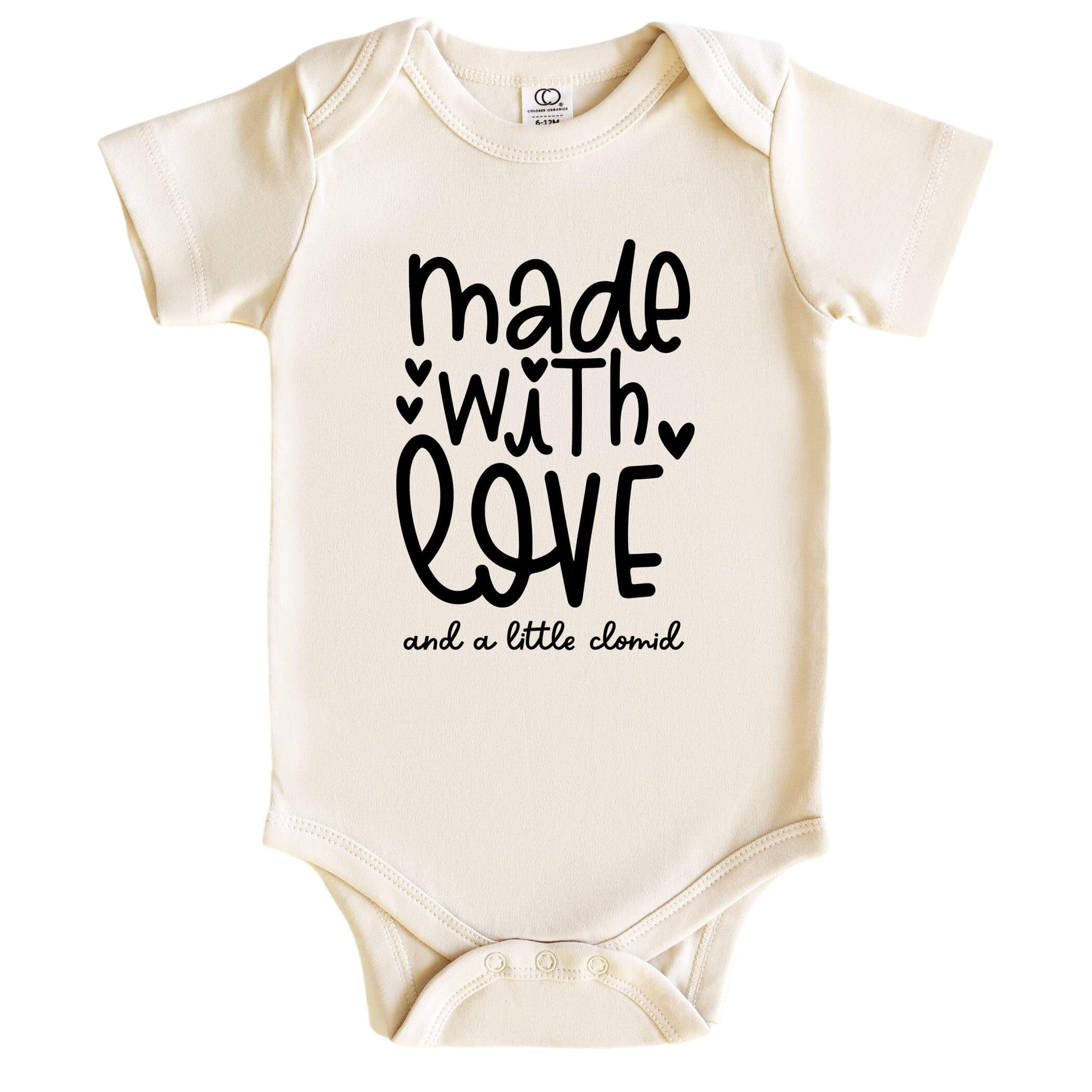 Made With A Lot Of Love And A Little Science Baby Bodysuit, Pregnancy  Announcement, IVF Baby, We're Having A Baby, Worth The Wait, Newborn
