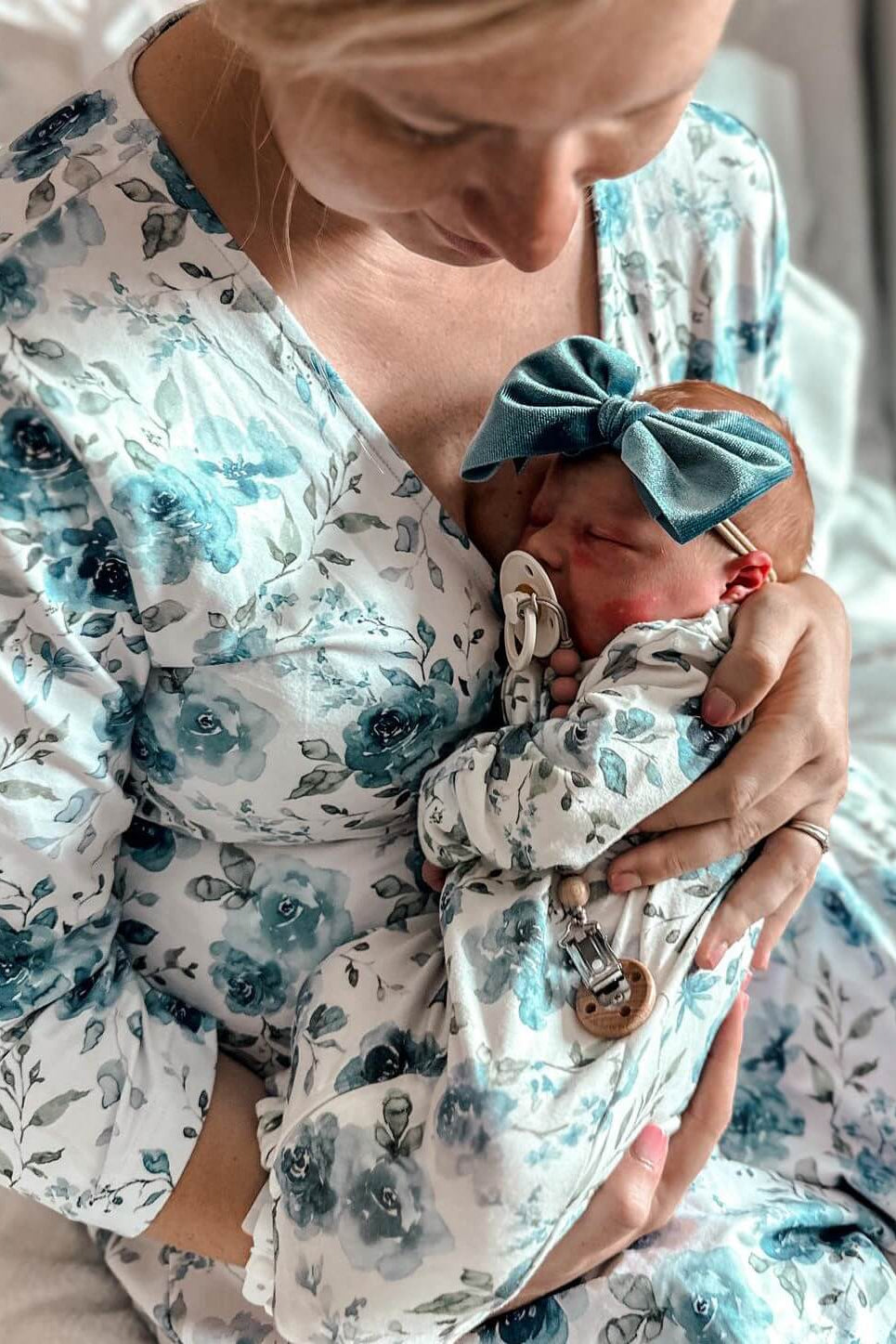 Swaddle Blanket Hospital Gown And Matching Swaddle Swaddle Blanket