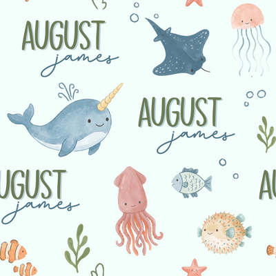 Personalized Kids' Blanket | Ocean Dream