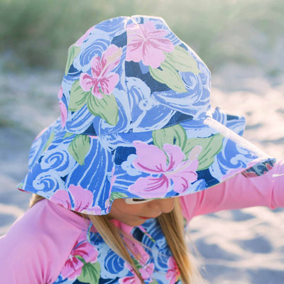 floral printed sun hat 