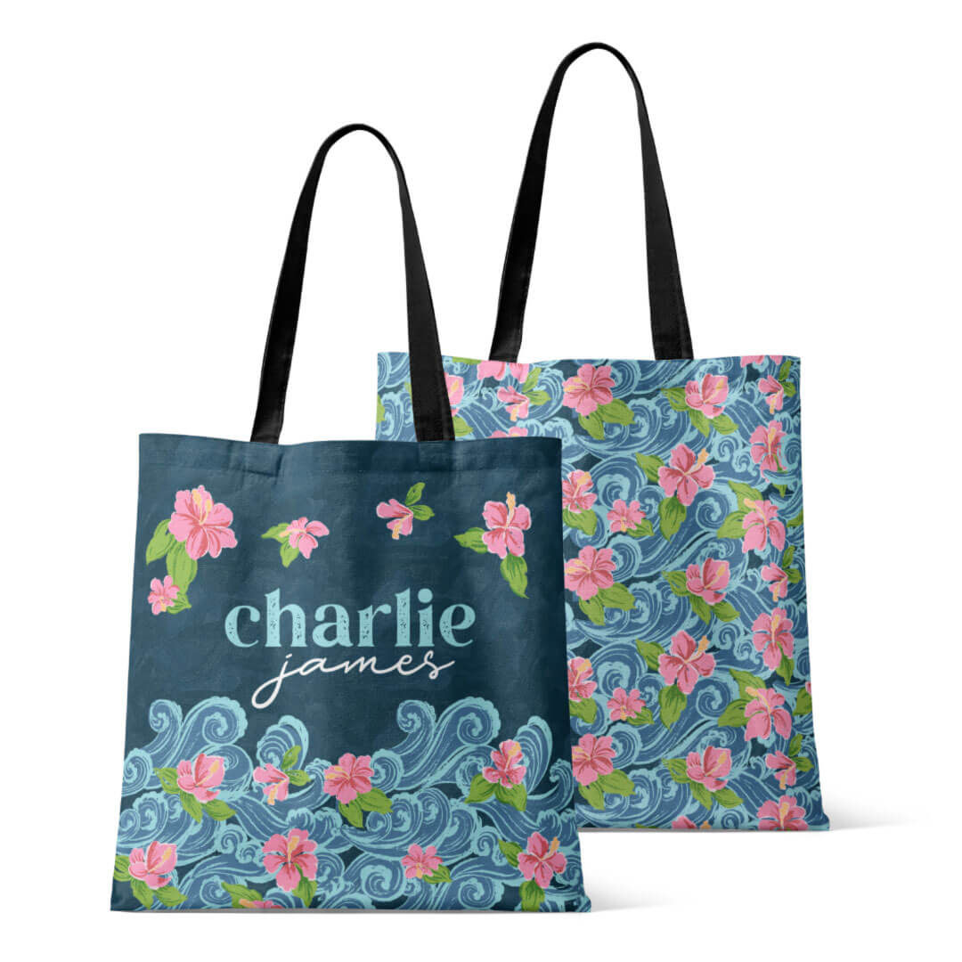 Personalized Tote Bags in Ohana Caden Lane1
