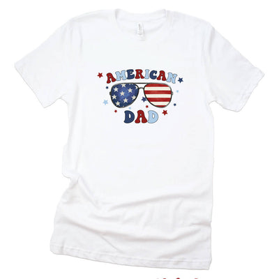 4th of july graphic tee for dad 