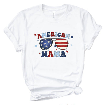 mom 4th of july graphic tee 