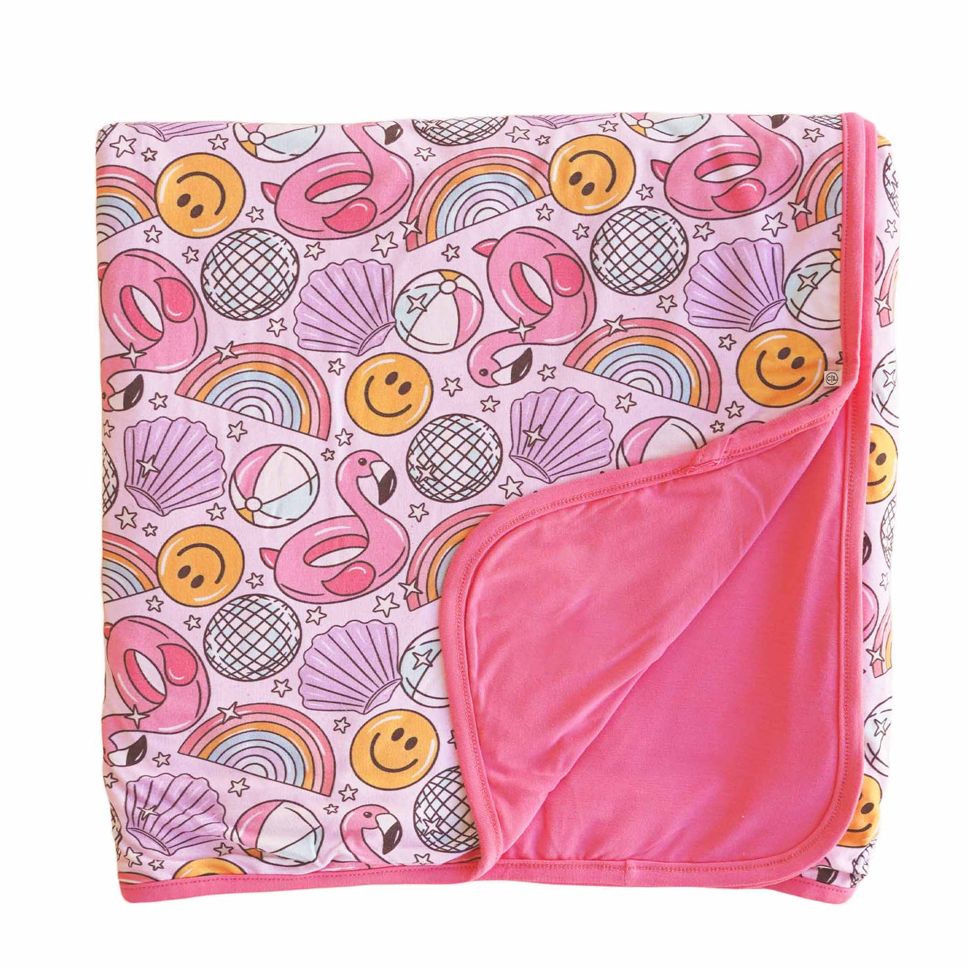 pink bamboo blanket for kids pink floaties