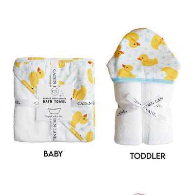Bamboo Hooded Towel | Rubber Ducks