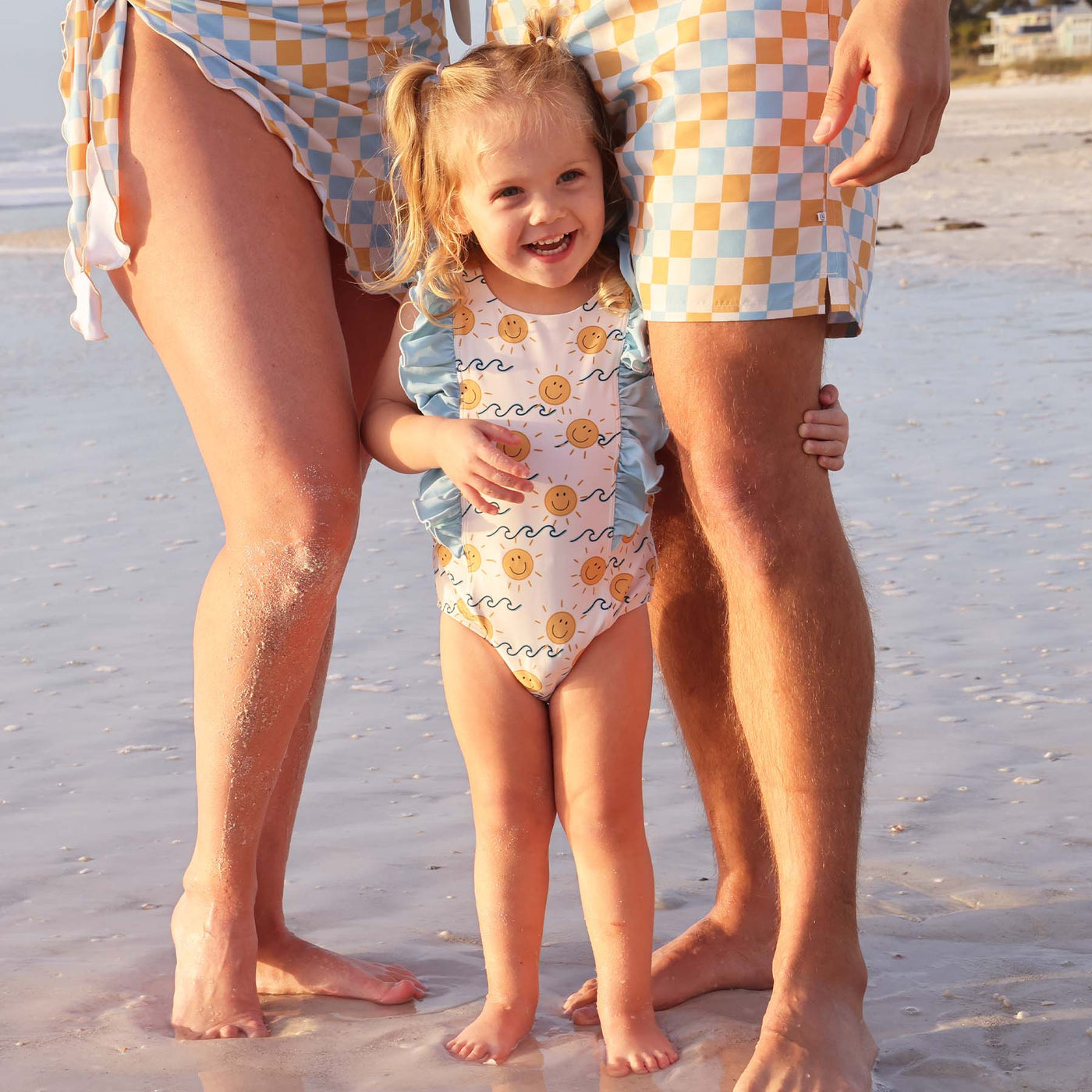 suns out one piece swimsuit for toddlers 