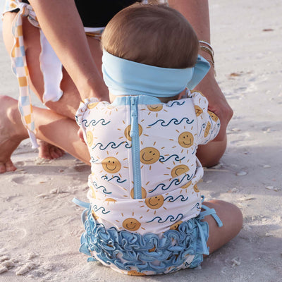 suns out ruffle butt baby swimsuit 
