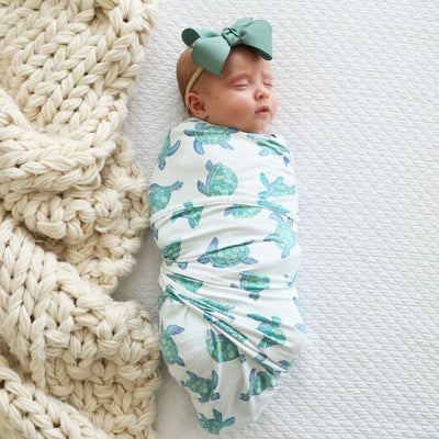 turtle swaddle blanket for babies 
