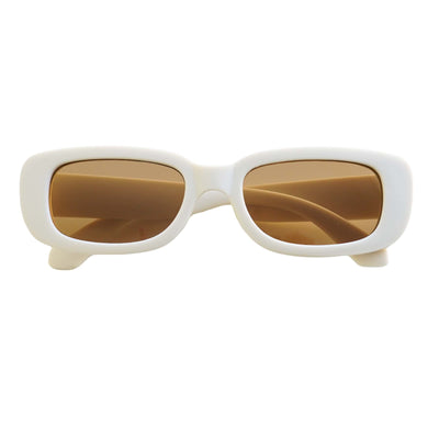 white modern sunglasses 