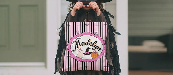 The Cutest Personalized Trick-or-Treat Bags for Kids (That Actually Hold All the Candy)