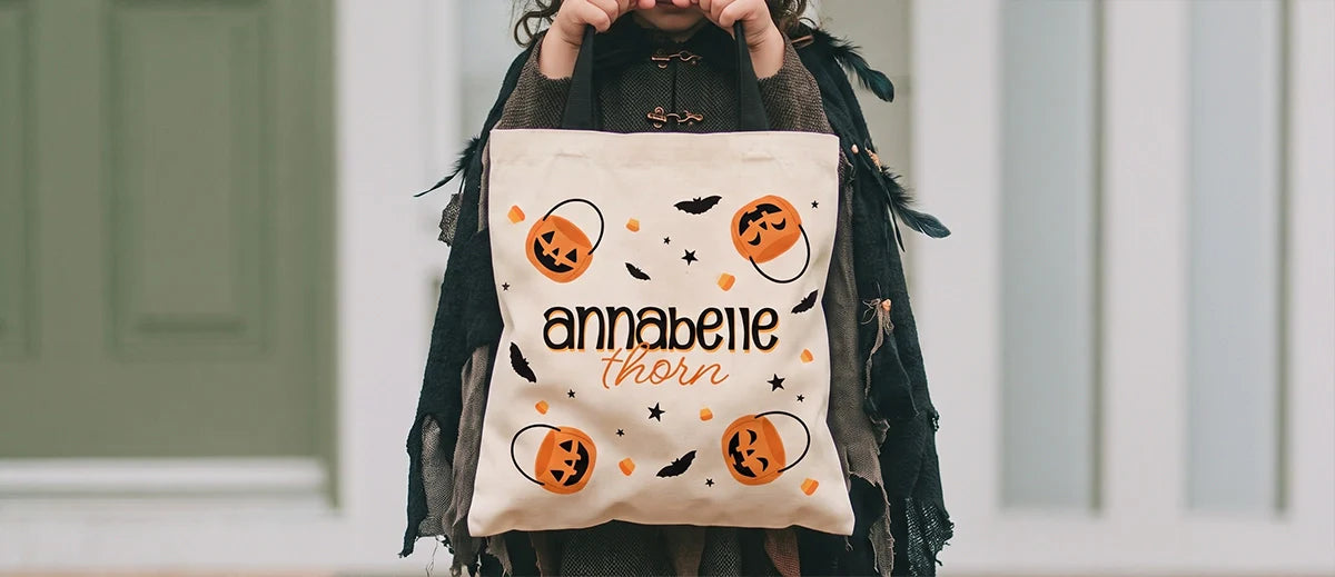 The Cutest Personalized Trick-or-Treat Bags for Kids (That Actually Hold All the Candy)