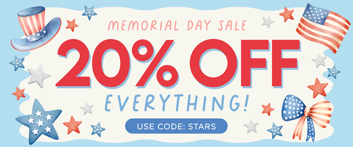 Memorial Day Weekend Sale!!!