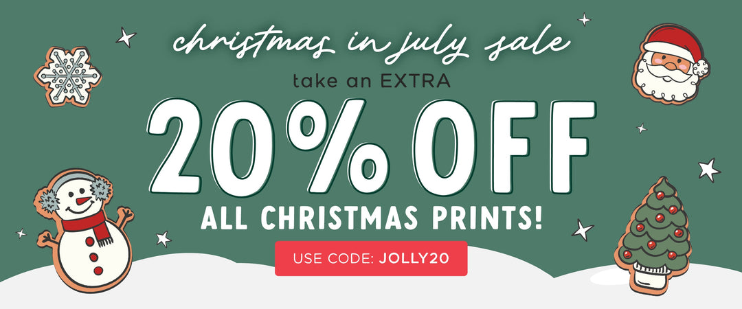 christmas in july sale banner 