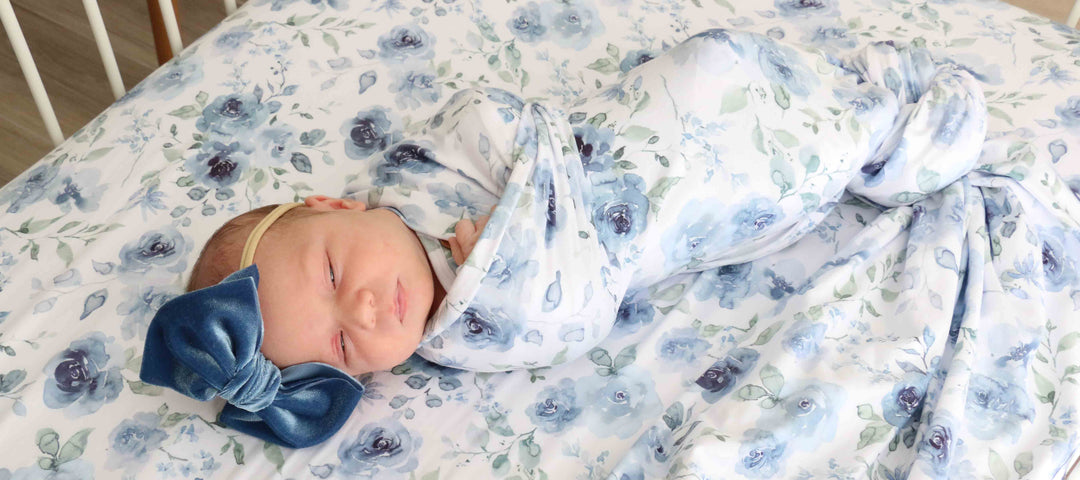 bailey blue floral collection bamboo