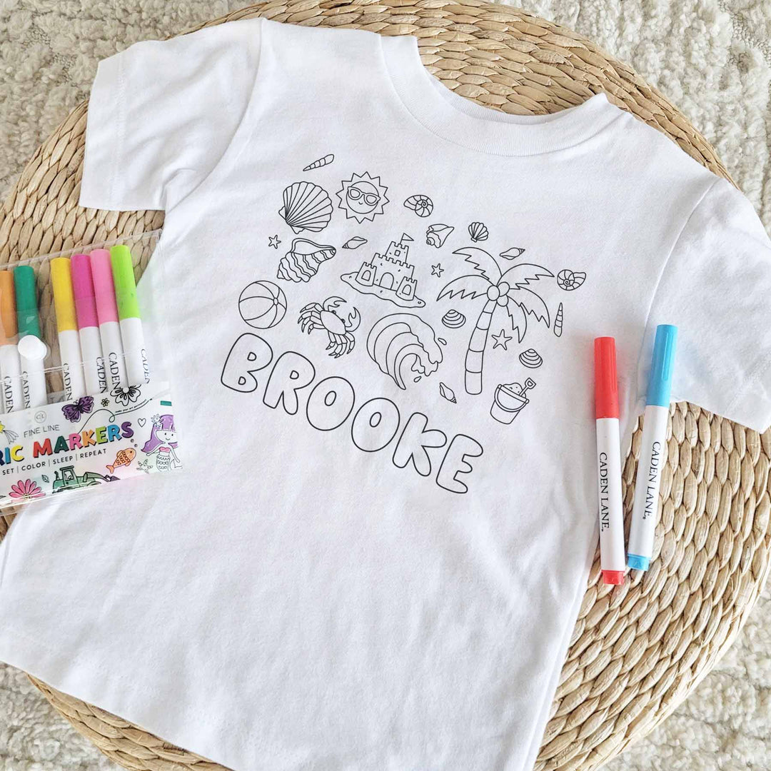 Colorable Personalized Graphic Tees