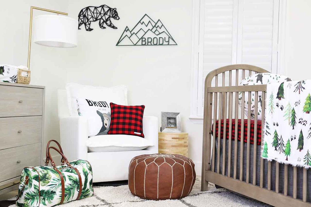 brody's bear and mountain and woodland tree woodland nursery design