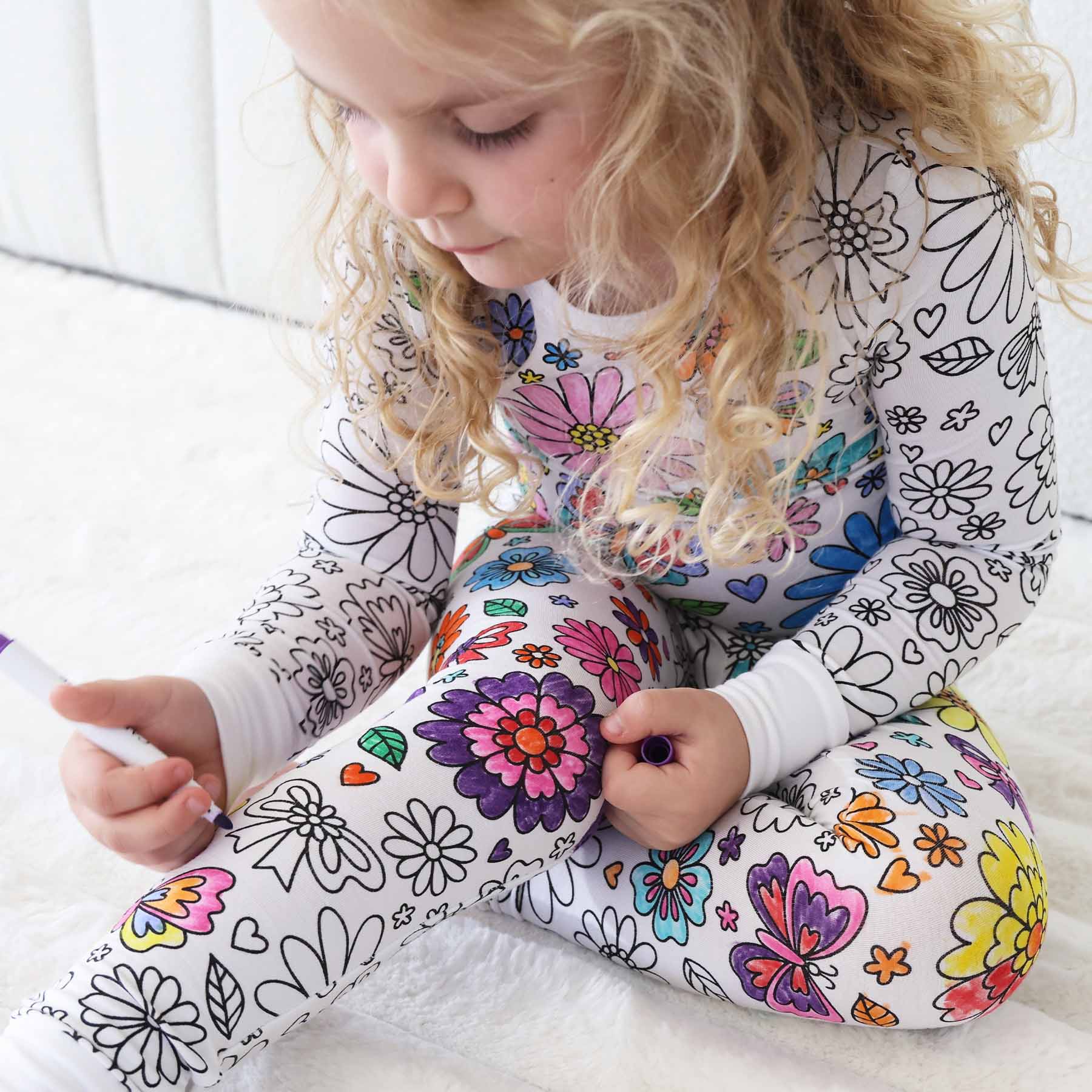 Colorable Pajama Sets – Caden Lane
