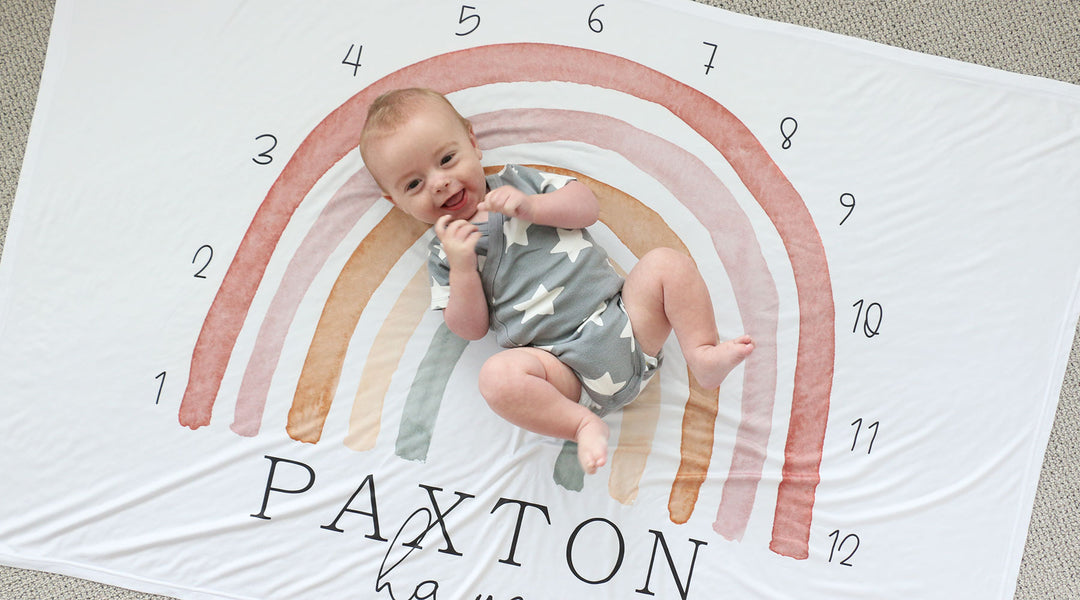 Baby Milestone Blankets