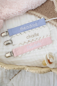 Personalized Pacifier Clips 