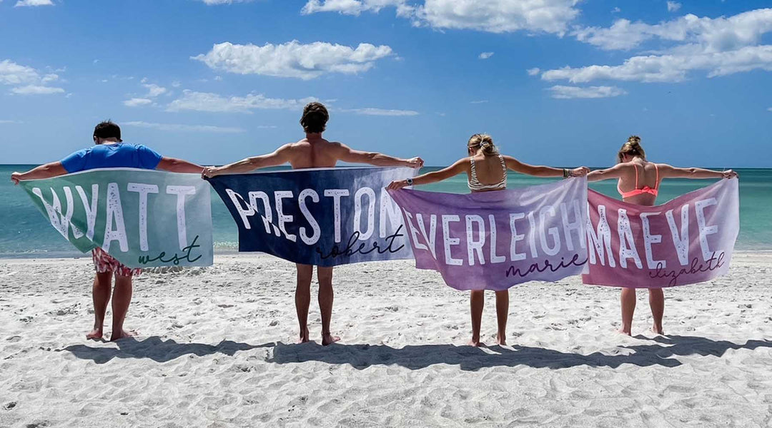 Personalized Beach & Pool Towels