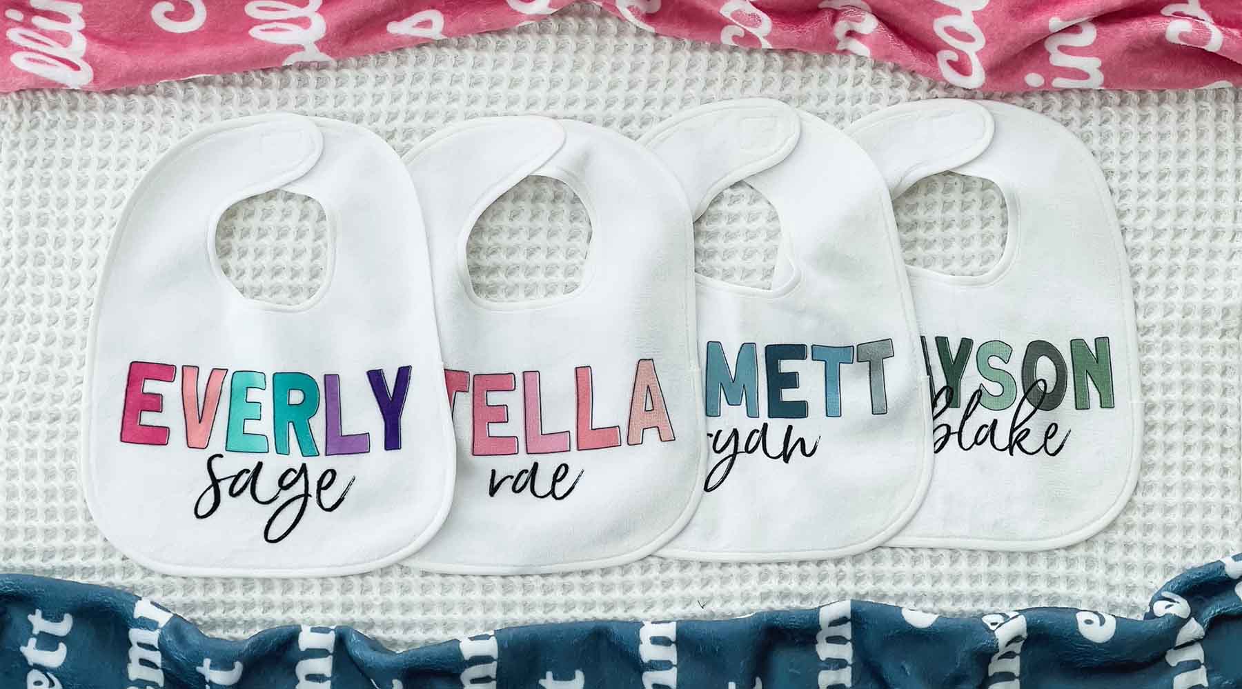 Customized Bib Personalized & Customized Bibs | Caden Lane