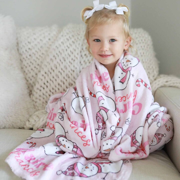 Pink Snowman Snuggles Collection