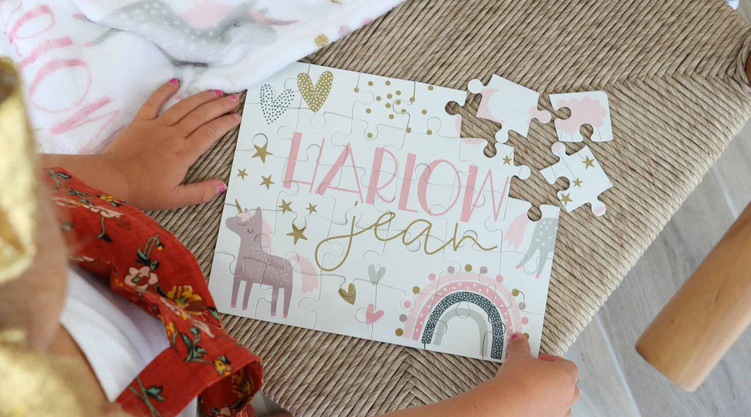 Create Your Own Personalized Puzzles for Kids at Caden Lane!