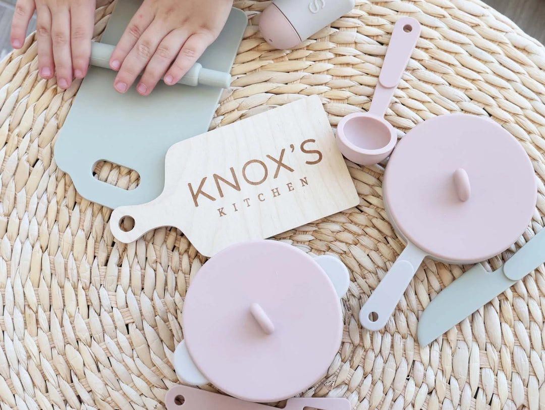 kids toys silicone tea sets and kitchen play sets