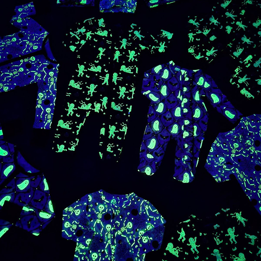 Halloween Glow in the dark Pajamas