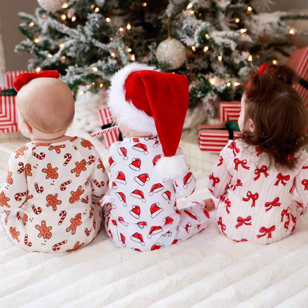 bamboo waffle christmas prints 